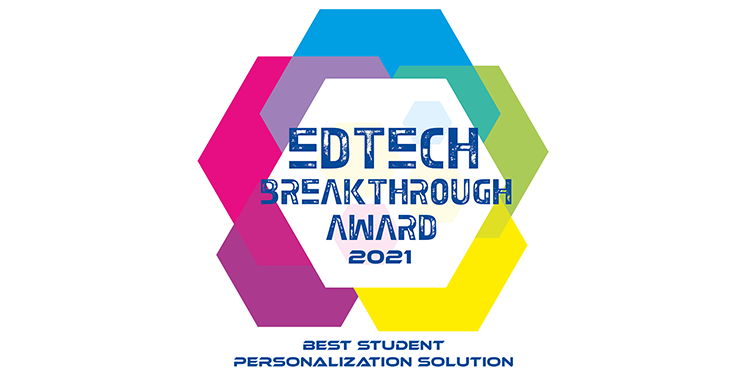  MagicBox - best student personalization solution - edtech breakthrough awards 2021